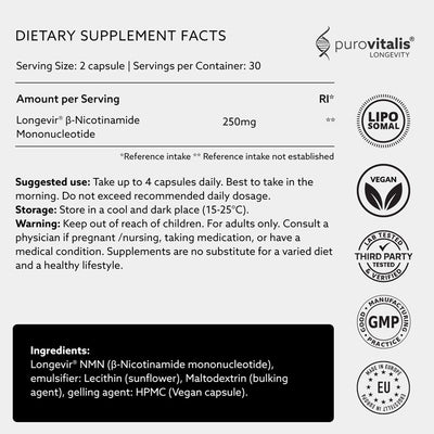 NMN Capsules Liposomal